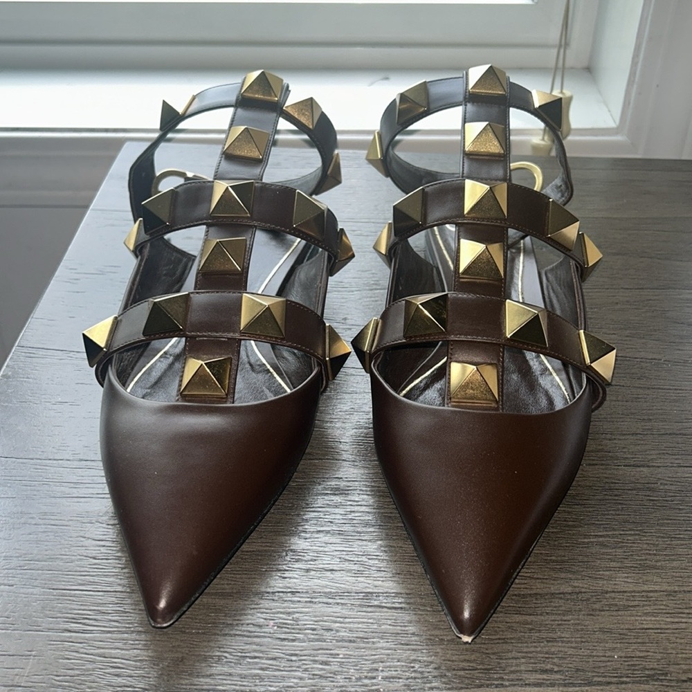 Valentino Roman Rockstud Flats